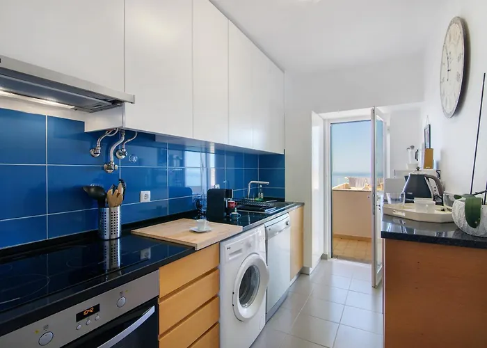 Lägenhet Moderno E Acolhedor Com Vista Mar Quarteira