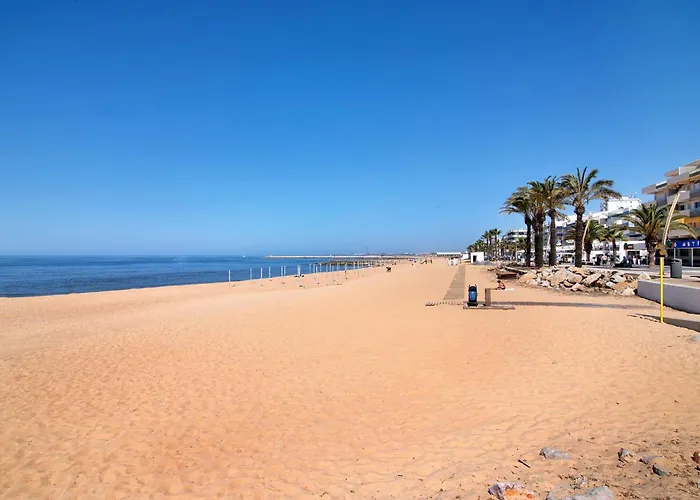 Moderno E Acolhedor Com Vista Mar Lägenhet Quarteira